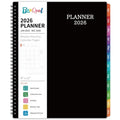 Burgundy 9x11 Weekly Monthly Planner