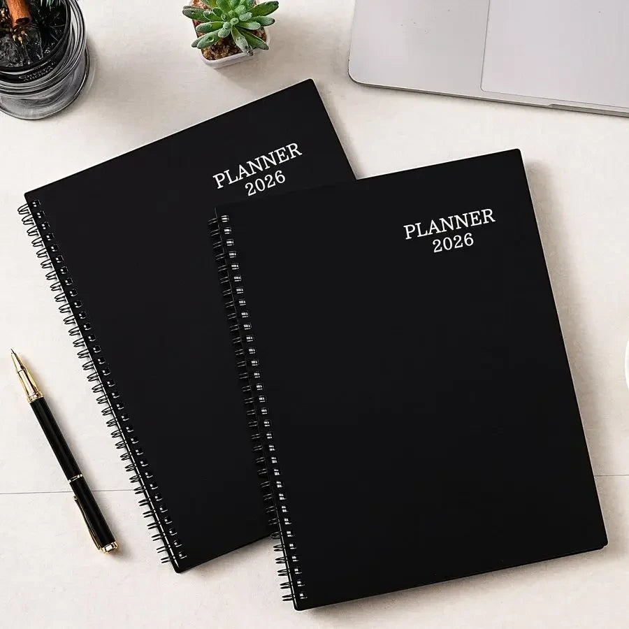 Burgundy 9x11 Weekly Monthly Planner